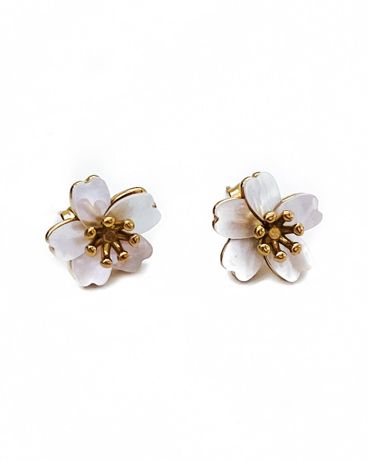Edwina Flower Stud Earrings
