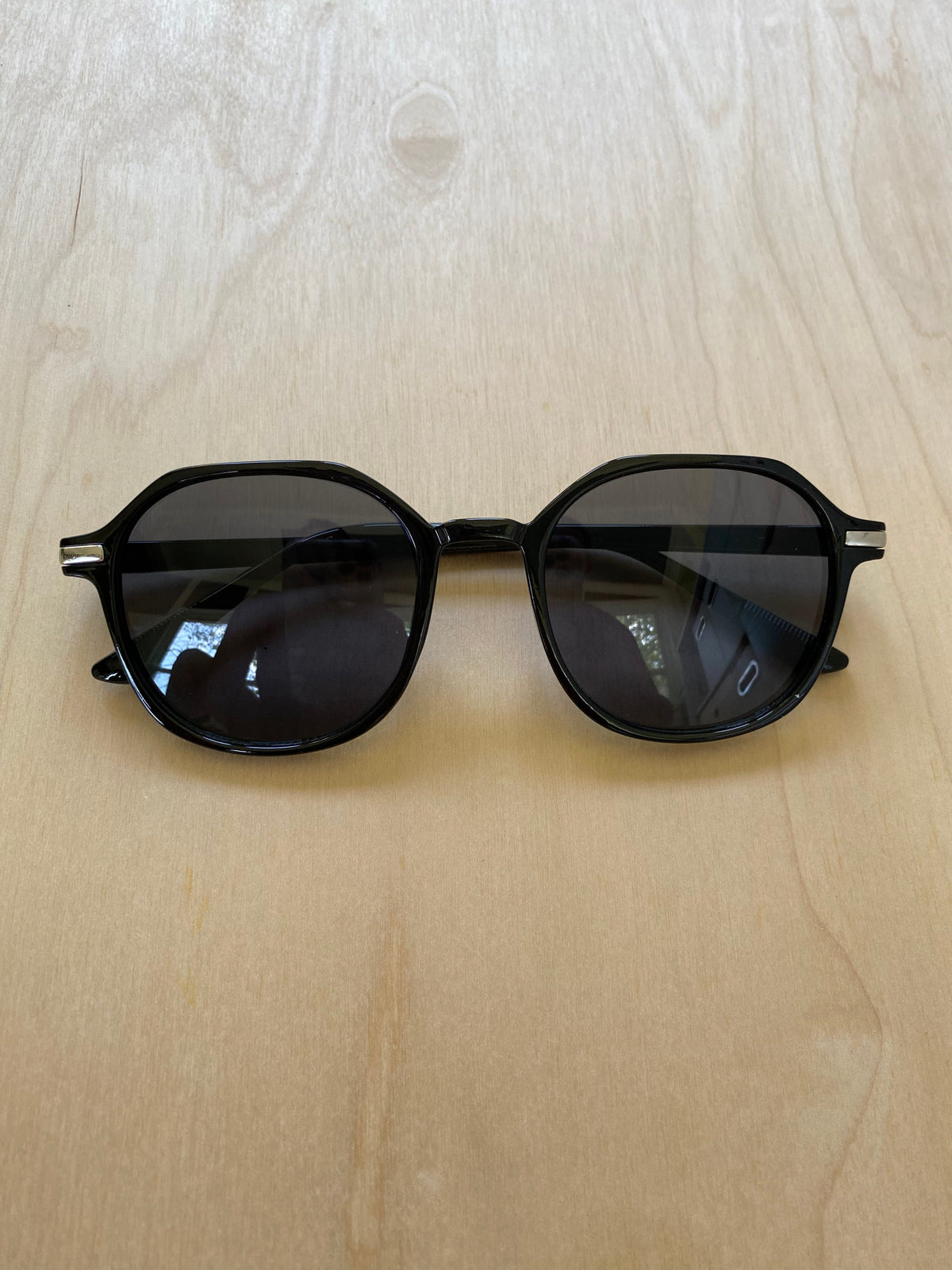 Fashion Sunglasses - Geometric Black