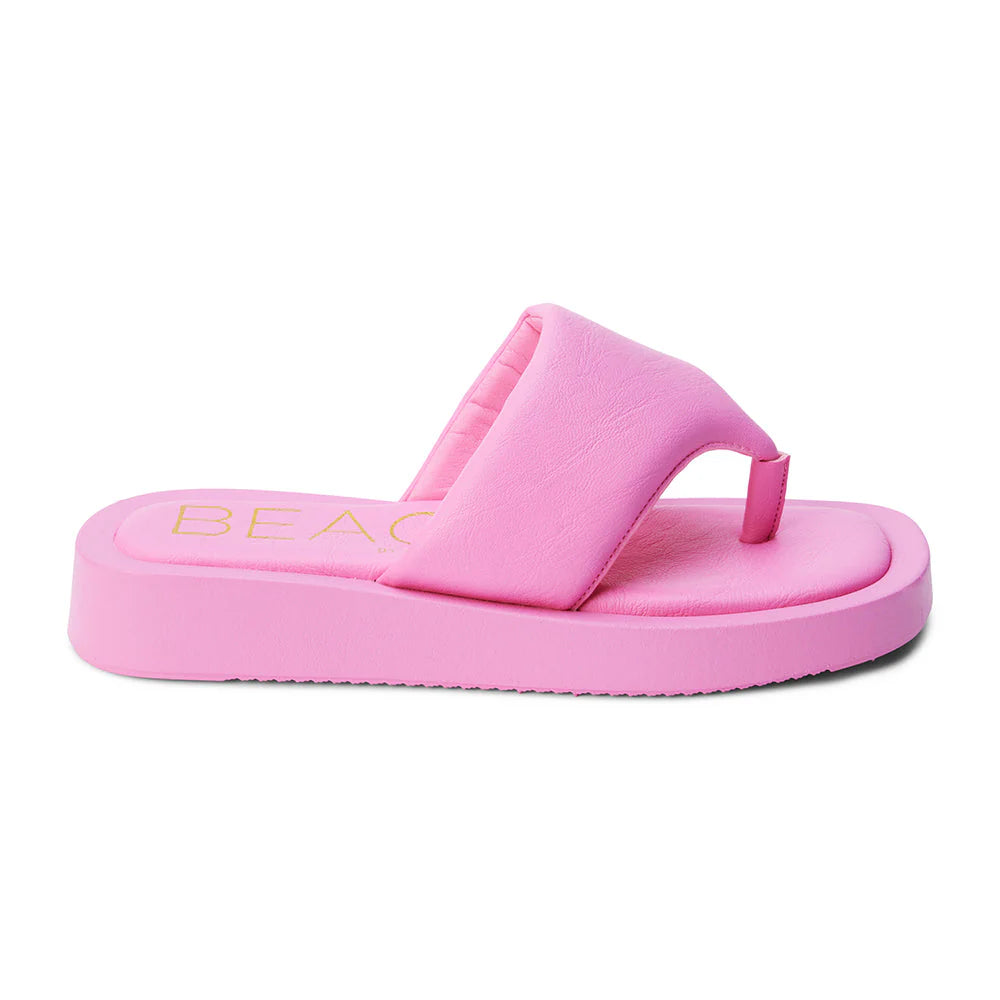 Izzie Thong Sandal in Hot Pink - Sophie