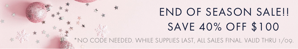 End of Season Sale!!