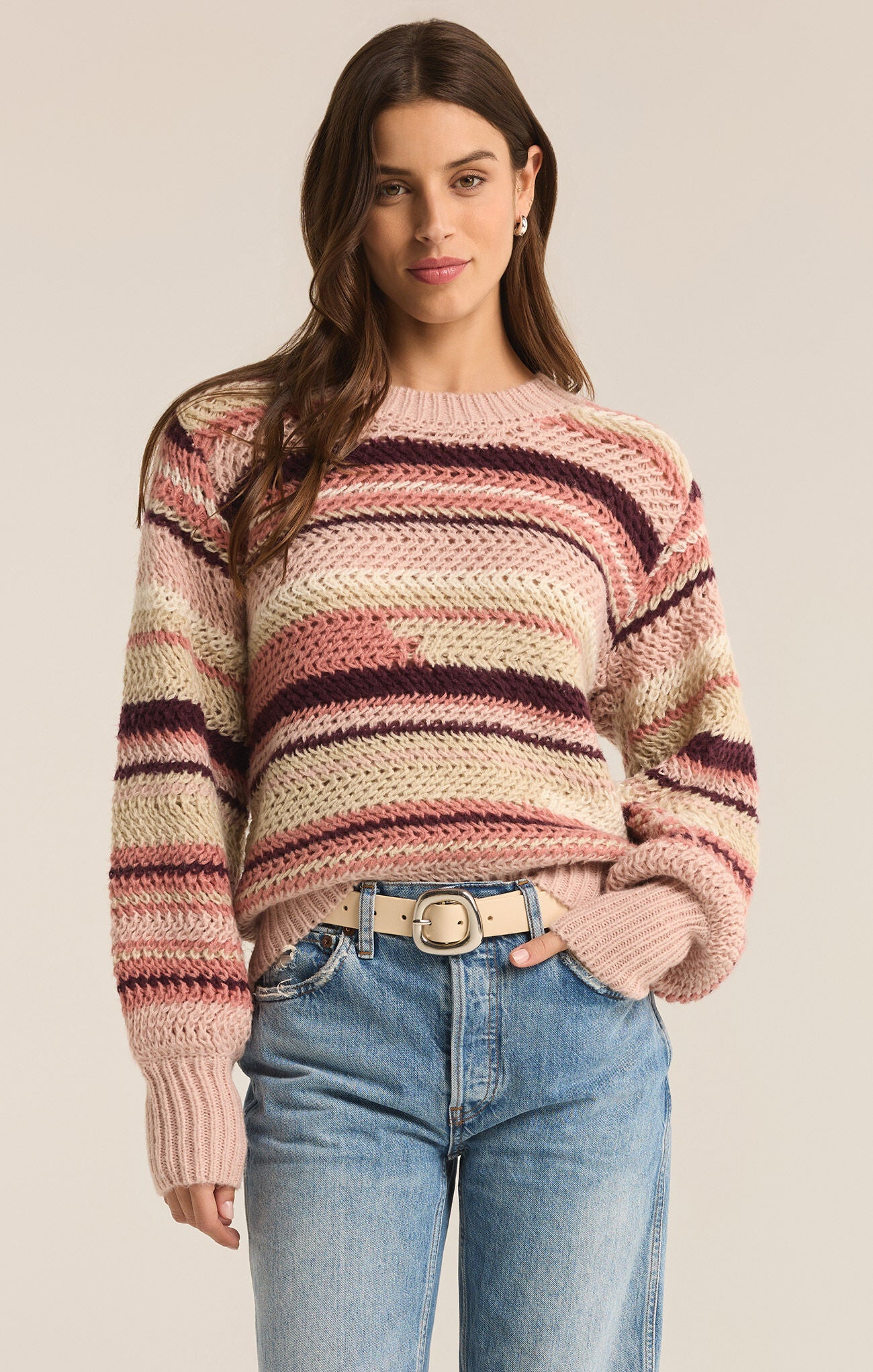 Z Supply Asheville Stripe Sweater | Sophie Boutique, Joplin, MO