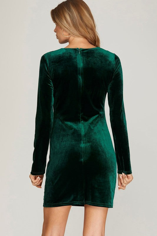 Valerie Velvet Dress - Sophie