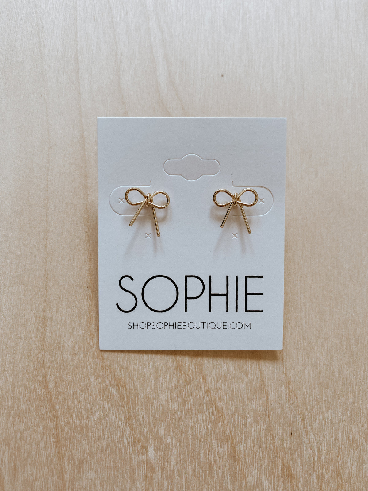 Chic Bow Knot Stud Earrings