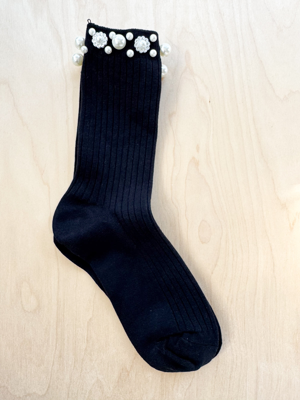 Pearls & Jewels Dress Socks