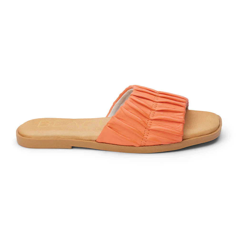 Viva Slide Sandal in Coral - Sophie