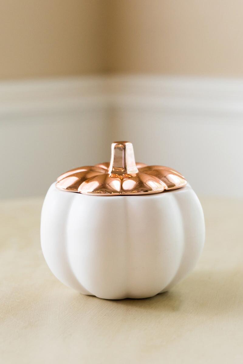 Tried & True Pumpkin Ceramic Candle - In Store Pickup Only - Sophie